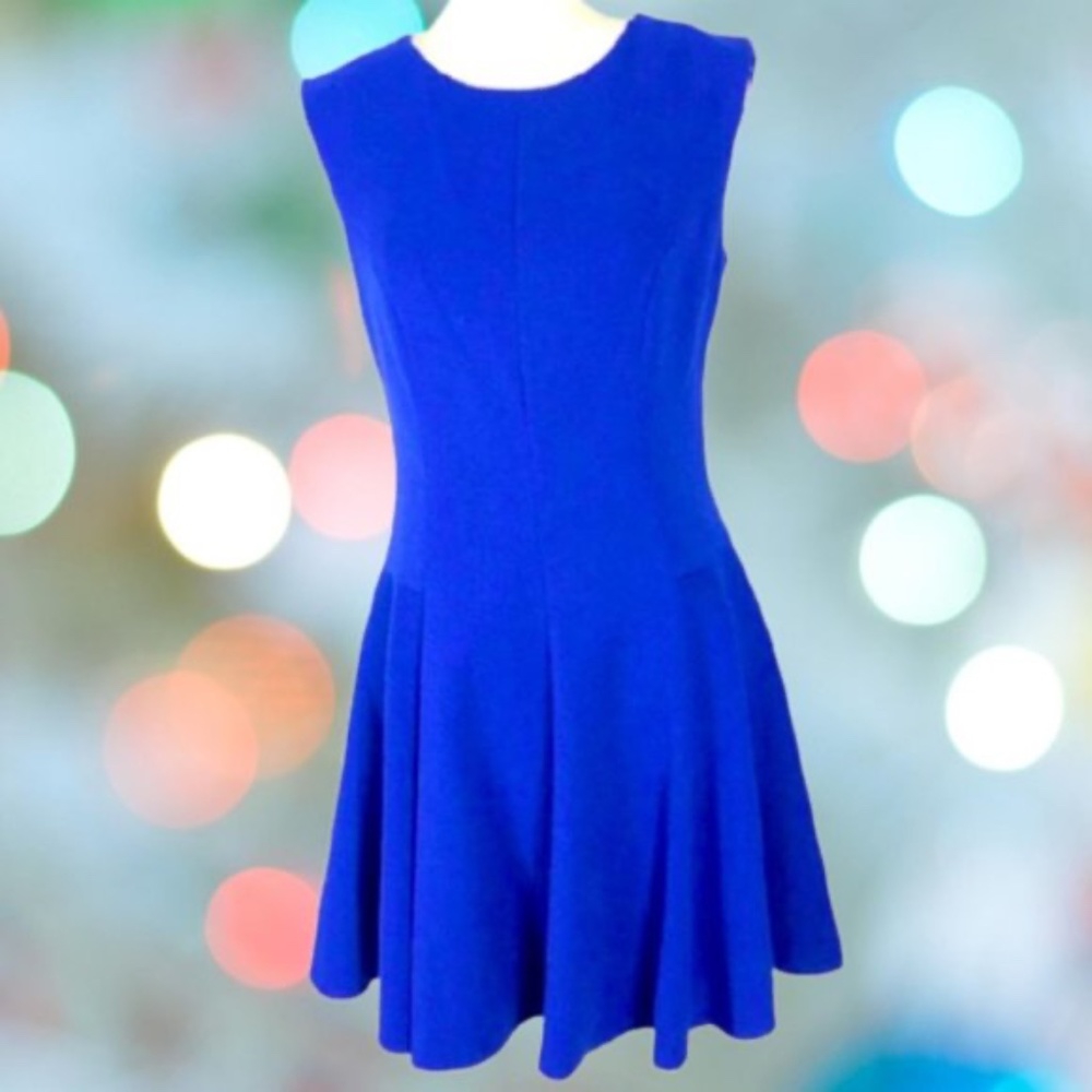 Eliza J Women's Textured Knit Fit and Flare Dress